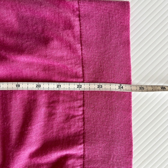 Pink merino wool sweater - Picture 4 of 4